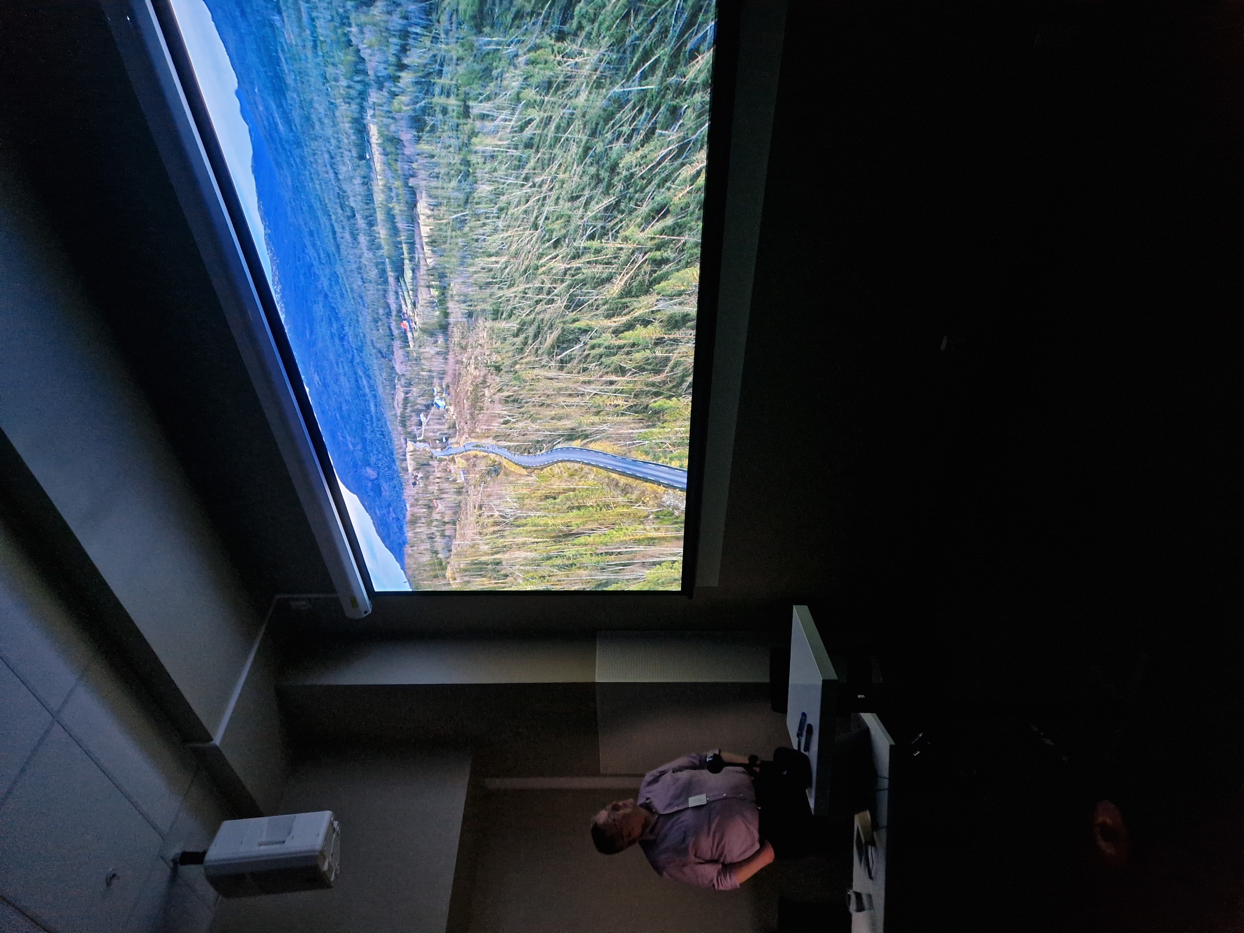 Nils-Martin Sætrang presenterer Quant Insight og den nytten løsningen hadde for Sør Aurdal under stormen i fjor