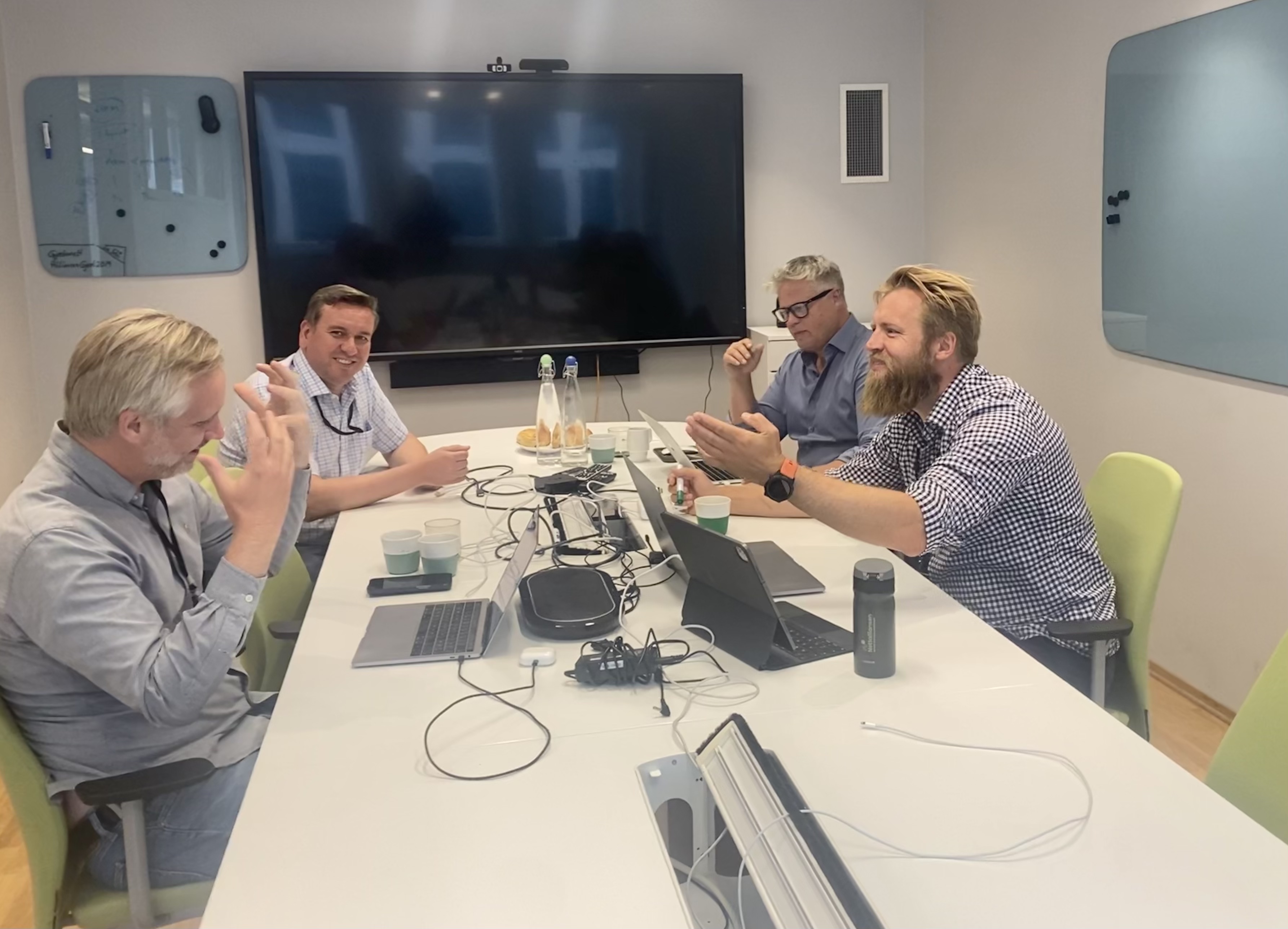 Forhandlingsfasen er preget av høyt engasjement og god stemning