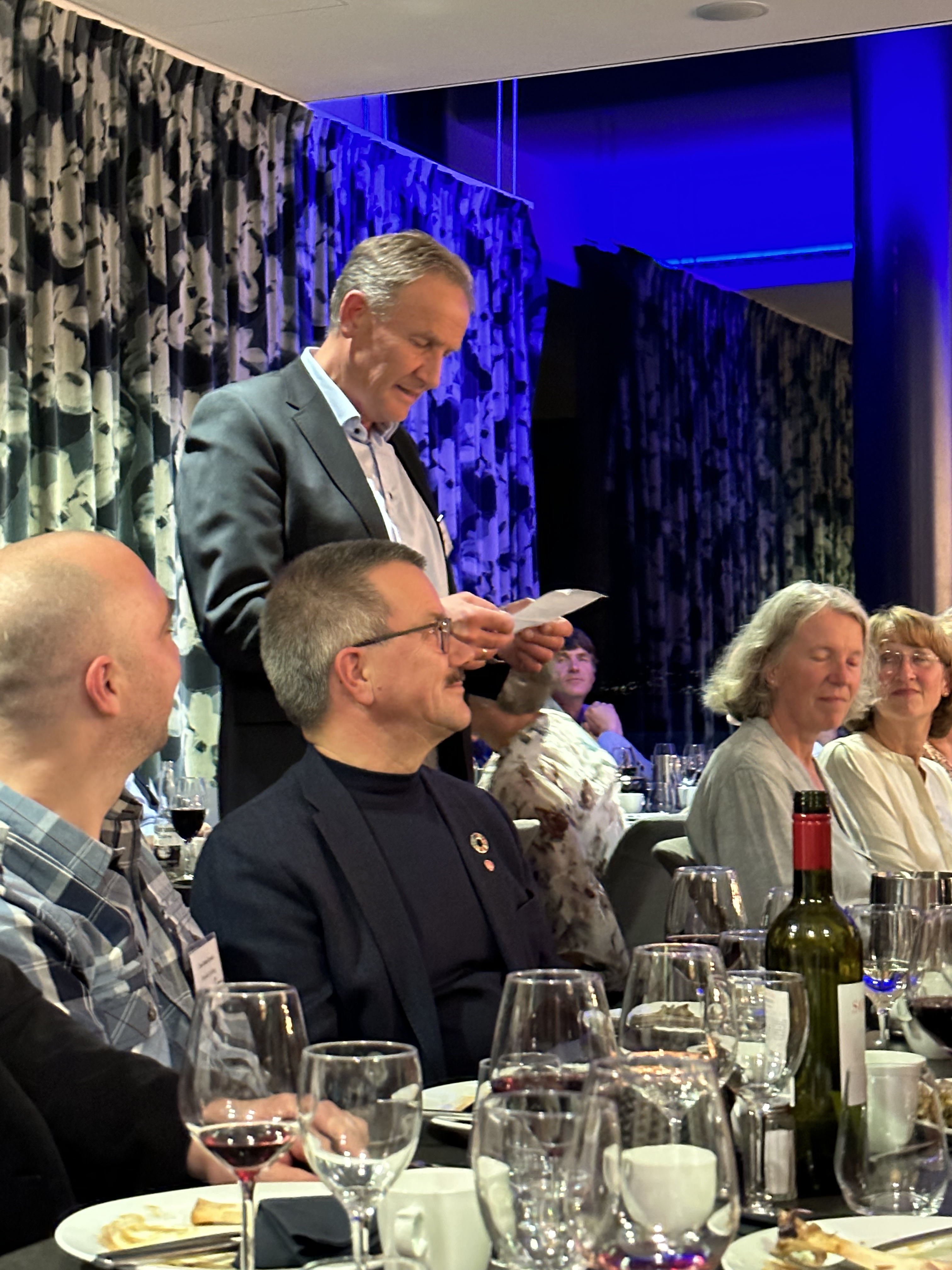 Diktfremføring av Per Gunnar Markegård fra Hemsil Nett