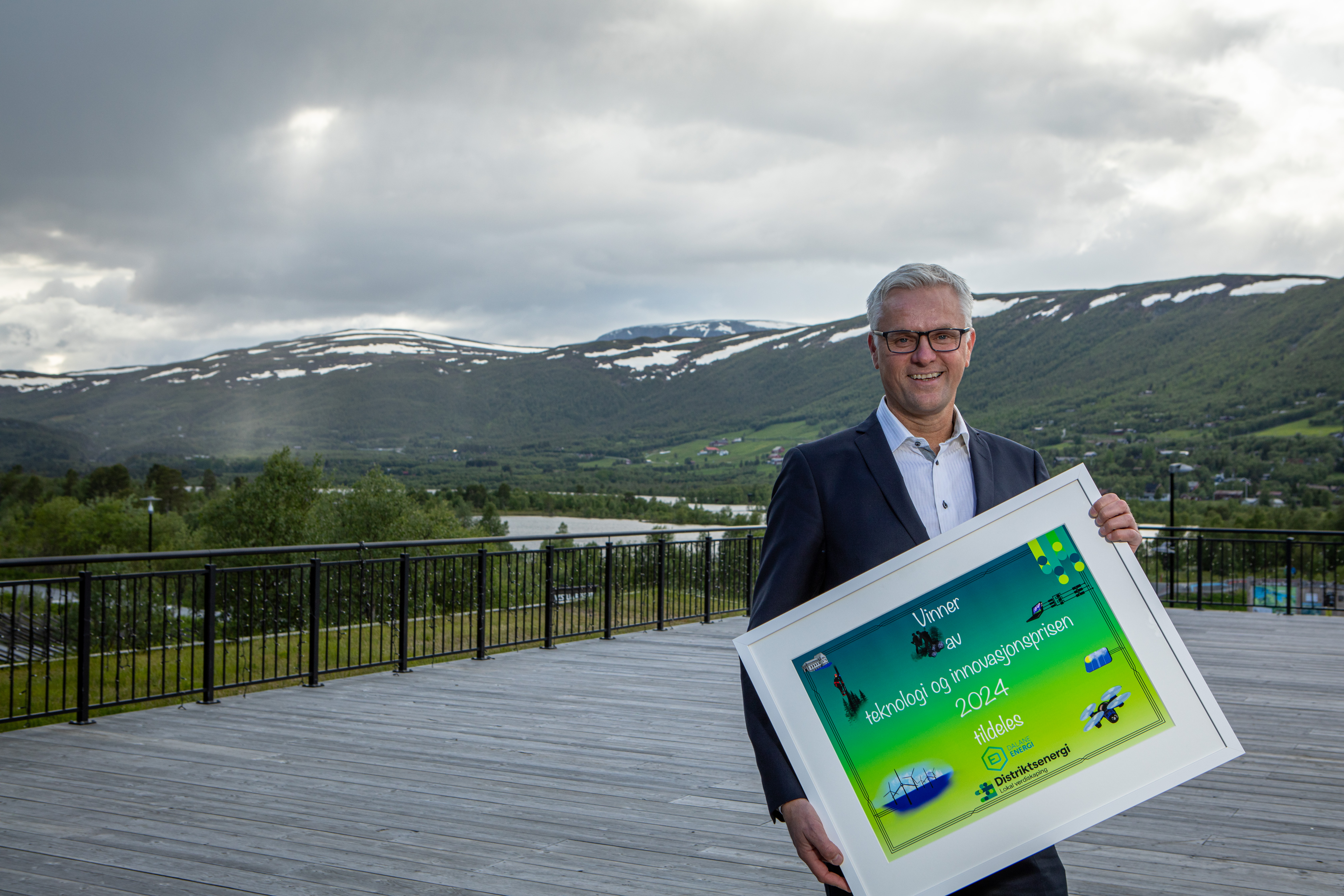 Idar Sønstabø med innovasjonsprisen 2024