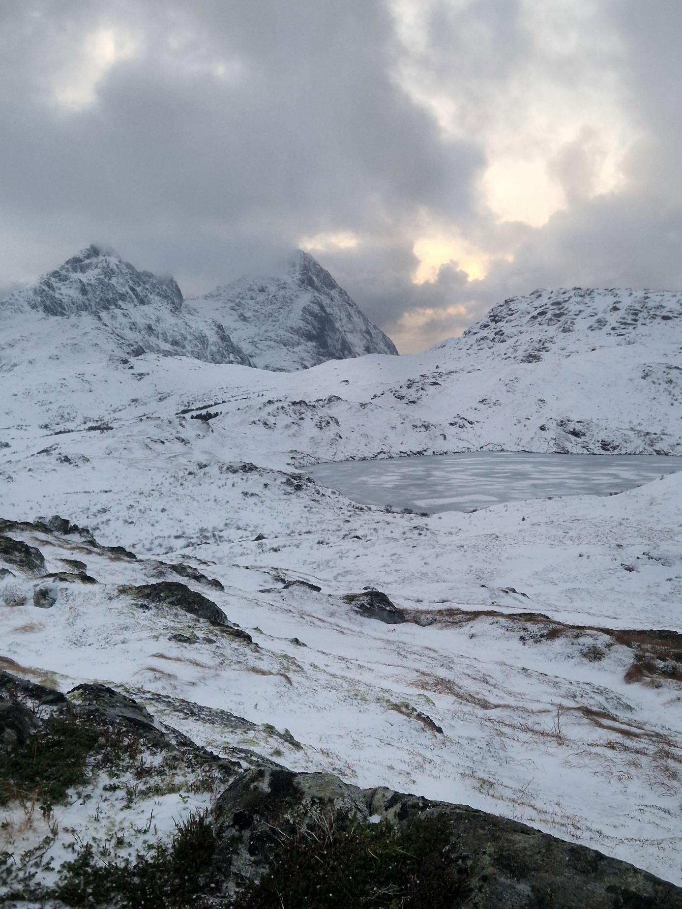 Naadm: Maria på luftetur i Lofoten